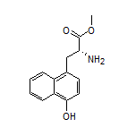 Methyl (R)-2-Amino-3-(4-hydroxynaphthalen-1-yl)propanoate