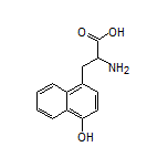 2-Amino-3-(4-hydroxynaphthalen-1-yl)propanoic Acid