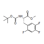 Methyl (S)-2-(Boc-amino)-3-(2,4,5-trifluorophenyl)propanoate
