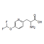 2-Amino-3-[5-(difluoromethoxy)-2-pyridyl]propanoic Acid