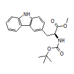 Methyl (S)-2-(Boc-amino)-3-(3-carbazolyl)propanoate