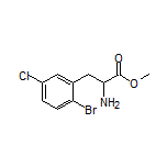 Methyl 2-Amino-3-(2-bromo-5-chlorophenyl)propanoate