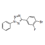 5-(4-Bromo-3-fluorophenyl)-2-phenyl-2H-tetrazole