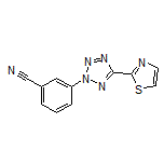 3-[5-(Thiazol-2-yl)-2H-tetrazol-2-yl]benzonitrile