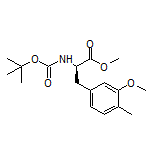 Methyl (R)-2-(Boc-amino)-3-(3-methoxy-4-methylphenyl)propanoate