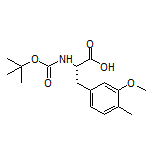 (S)-2-(Boc-amino)-3-(3-methoxy-4-methylphenyl)propanoic Acid