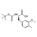 (R)-2-(Boc-amino)-3-(3-methoxy-4-methylphenyl)propanoic Acid