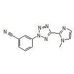 3-[5-(1-Methyl-1H-imidazol-2-yl)-2H-tetrazol-2-yl]benzonitrile