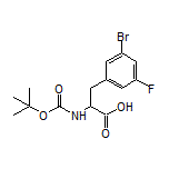 2-(Boc-amino)-3-(3-bromo-5-fluorophenyl)propanoic Acid