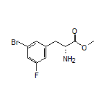 Methyl (R)-2-Amino-3-(3-bromo-5-fluorophenyl)propanoate