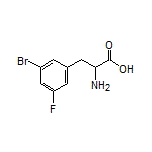 2-Amino-3-(3-bromo-5-fluorophenyl)propanoic Acid