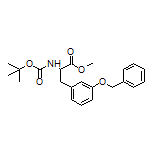 Methyl 2-(Boc-amino)-3-[3-(benzyloxy)phenyl]propanoate