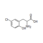 2-Amino-3-(5-chloro-2-hydroxyphenyl)propanoic Acid