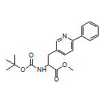 Methyl 2-(Boc-amino)-3-(6-phenylpyridin-3-yl)propanoate