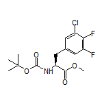 Methyl (S)-2-(Boc-amino)-3-(3-chloro-4,5-difluorophenyl)propanoate