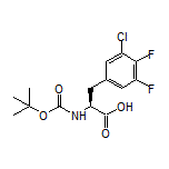 (S)-2-(Boc-amino)-3-(3-chloro-4,5-difluorophenyl)propanoic Acid