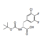 (R)-2-(Boc-amino)-3-(3-chloro-4,5-difluorophenyl)propanoic Acid