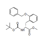 Methyl (R)-2-(Boc-amino)-3-[2-(benzyloxy)phenyl]propanoate