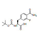 (S)-2-(Boc-amino)-3-(4-carbamoyl-3-fluorophenyl)propanoic Acid