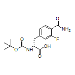 (R)-2-(Boc-amino)-3-(4-carbamoyl-3-fluorophenyl)propanoic Acid
