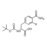 2-(Boc-amino)-3-(4-carbamoyl-3-fluorophenyl)propanoic Acid