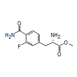 Methyl (S)-2-Amino-3-(4-carbamoyl-3-fluorophenyl)propanoate