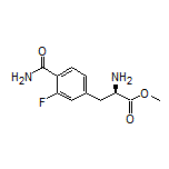 Methyl (R)-2-Amino-3-(4-carbamoyl-3-fluorophenyl)propanoate