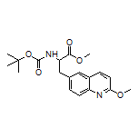 Methyl 2-(Boc-amino)-3-(2-methoxyquinolin-6-yl)propanoate