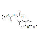 (S)-2-(Boc-amino)-3-(2-methoxyquinolin-6-yl)propanoic Acid