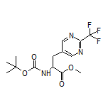 Methyl 2-(Boc-amino)-3-[2-(trifluoromethyl)-5-pyrimidinyl]propanoate