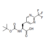 (S)-2-(Boc-amino)-3-[2-(trifluoromethyl)-5-pyrimidinyl]propanoic Acid