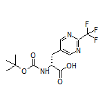 (R)-2-(Boc-amino)-3-[2-(trifluoromethyl)-5-pyrimidinyl]propanoic Acid