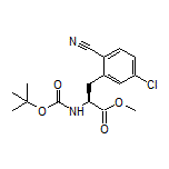 Methyl (S)-2-(Boc-amino)-3-(5-chloro-2-cyanophenyl)propanoate