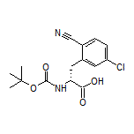 (R)-2-(Boc-amino)-3-(5-chloro-2-cyanophenyl)propanoic Acid