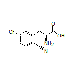(S)-2-Amino-3-(5-chloro-2-cyanophenyl)propanoic Acid