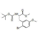 Methyl (S)-2-(Boc-amino)-3-(2-bromo-5-methoxyphenyl)propanoate