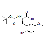 (R)-2-(Boc-amino)-3-(2-bromo-5-methoxyphenyl)propanoic Acid