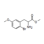 Methyl 2-Amino-3-(2-bromo-5-methoxyphenyl)propanoate