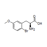 (S)-2-Amino-3-(2-bromo-5-methoxyphenyl)propanoic Acid