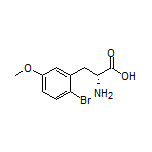 (R)-2-Amino-3-(2-bromo-5-methoxyphenyl)propanoic Acid