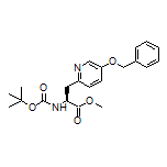 Methyl (S)-2-(Boc-amino)-3-[5-(benzyloxy)-2-pyridyl]propanoate