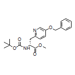 Methyl (R)-2-(Boc-amino)-3-[5-(benzyloxy)-2-pyridyl]propanoate