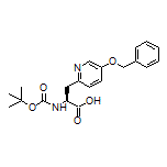 (S)-2-(Boc-amino)-3-[5-(benzyloxy)-2-pyridyl]propanoic Acid