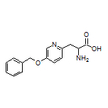 2-Amino-3-[5-(benzyloxy)-2-pyridyl]propanoic Acid