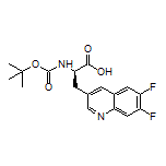 (R)-2-(Boc-amino)-3-(6,7-difluoroquinolin-3-yl)propanoic Acid