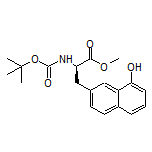 Methyl (R)-2-(Boc-amino)-3-(8-hydroxynaphthalen-2-yl)propanoate