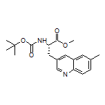 Methyl (S)-2-(Boc-amino)-3-(6-methylquinolin-3-yl)propanoate