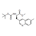 Methyl (R)-2-(Boc-amino)-3-(6-methylquinolin-3-yl)propanoate