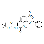Methyl (S)-2-(Boc-amino)-3-[3-(benzyloxy)-4-nitrophenyl]propanoate