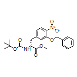 Methyl (R)-2-(Boc-amino)-3-[3-(benzyloxy)-4-nitrophenyl]propanoate
